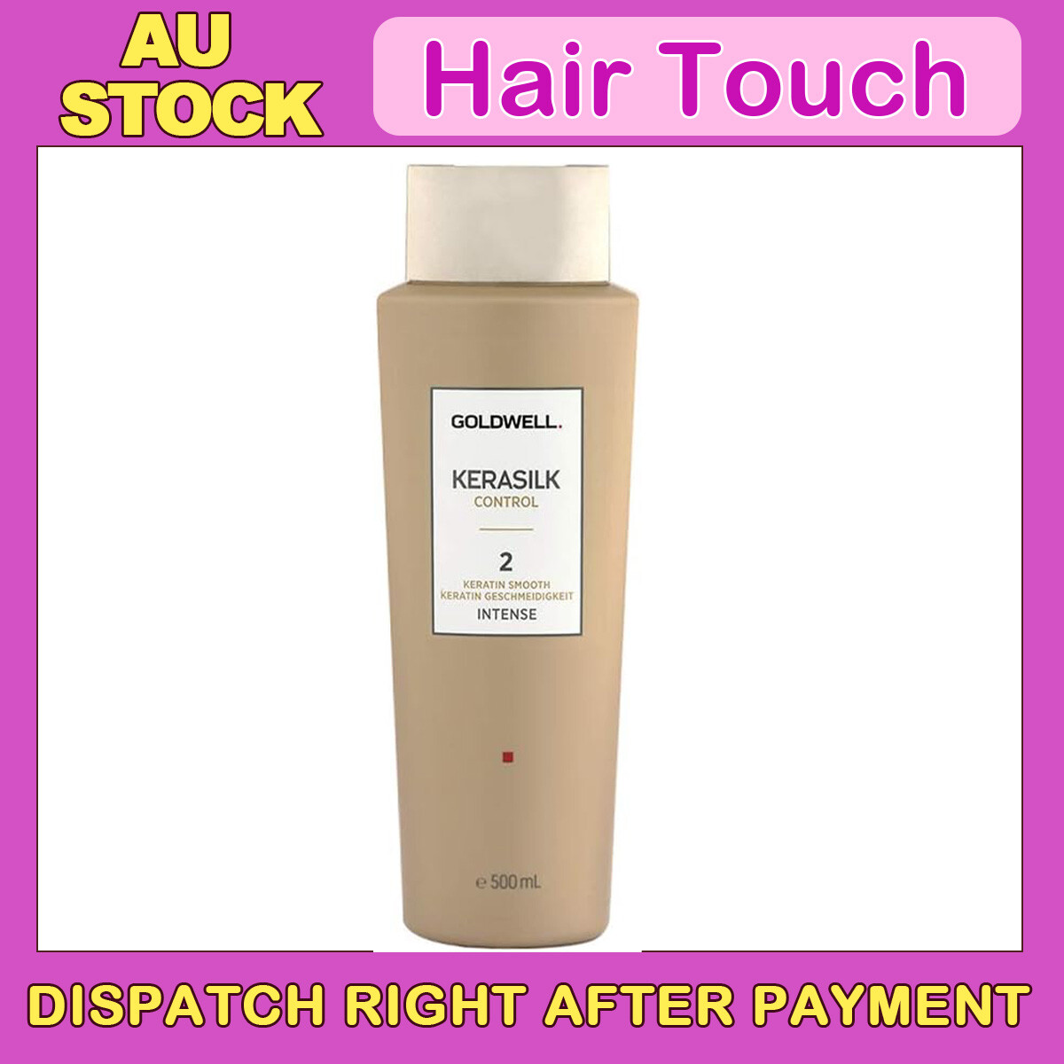 1X Bottle GOLDWELL – Kerasilk Control Keratin Smooth 2 – # Intense 500ml