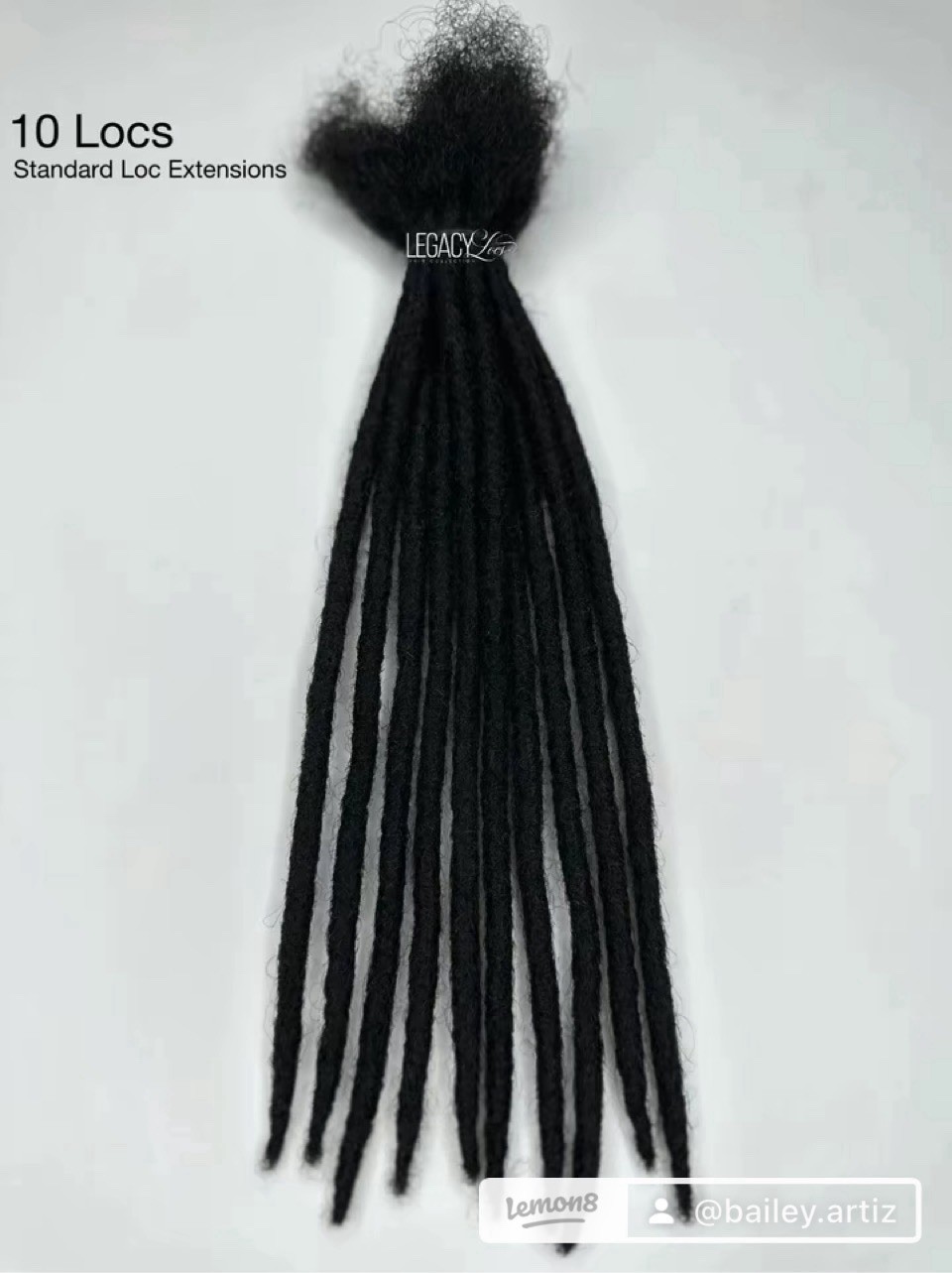 **PRE-SALE** Deposit 70 Legacy Locs extensions – authentic human hairHandmade,
