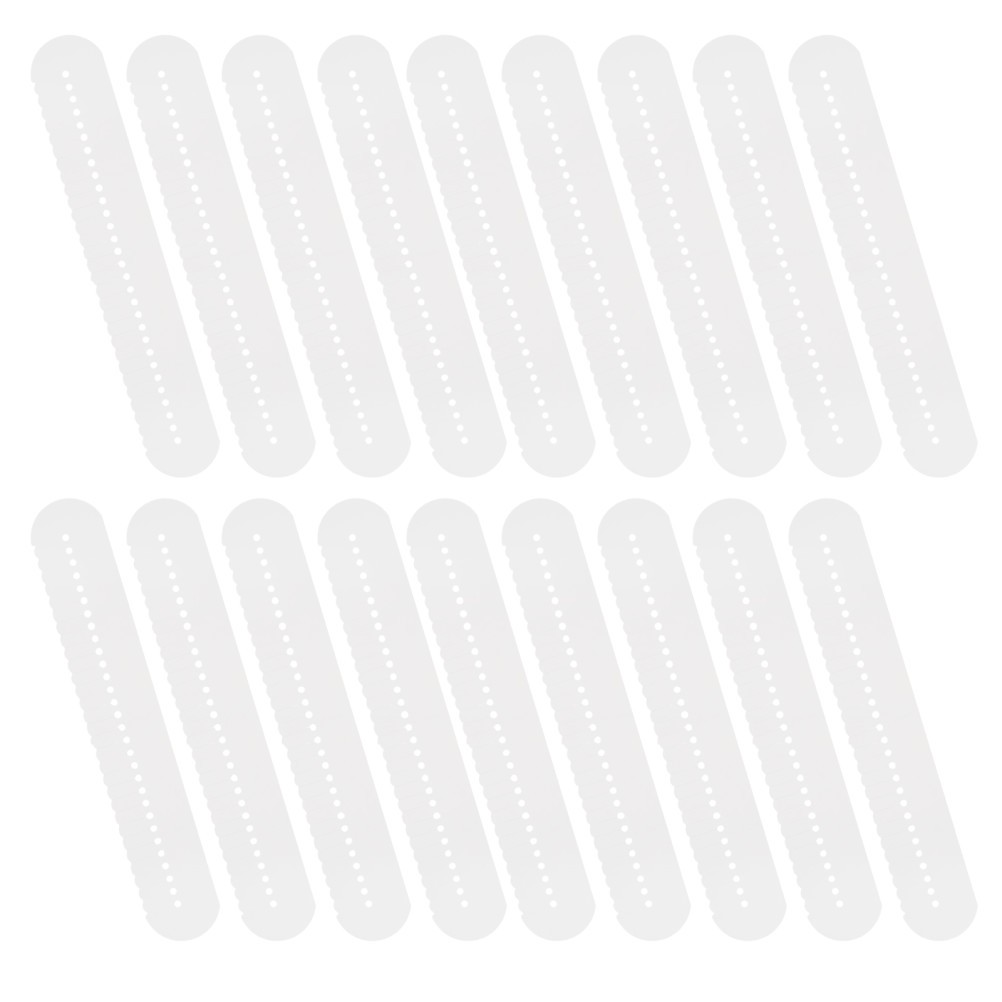 20Pcs Reusable Multi Hole Heat Protector Shields for Fusion Hair Extension Tools