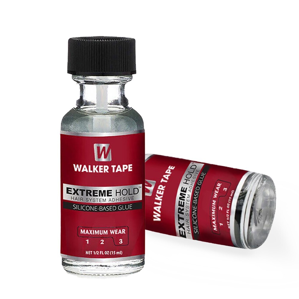 Walker Extreme Hold Glue 0.5 Fl Oz Mens Toupee Hairpiece Wig Liquid Adhesive