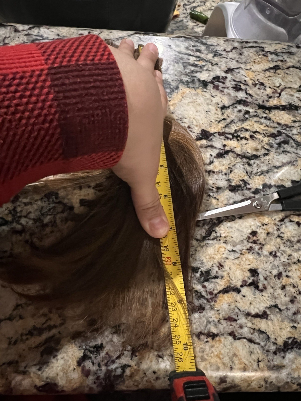 18″ Light Brown Straight Human Hair Extension for Women, 0.22 lb
