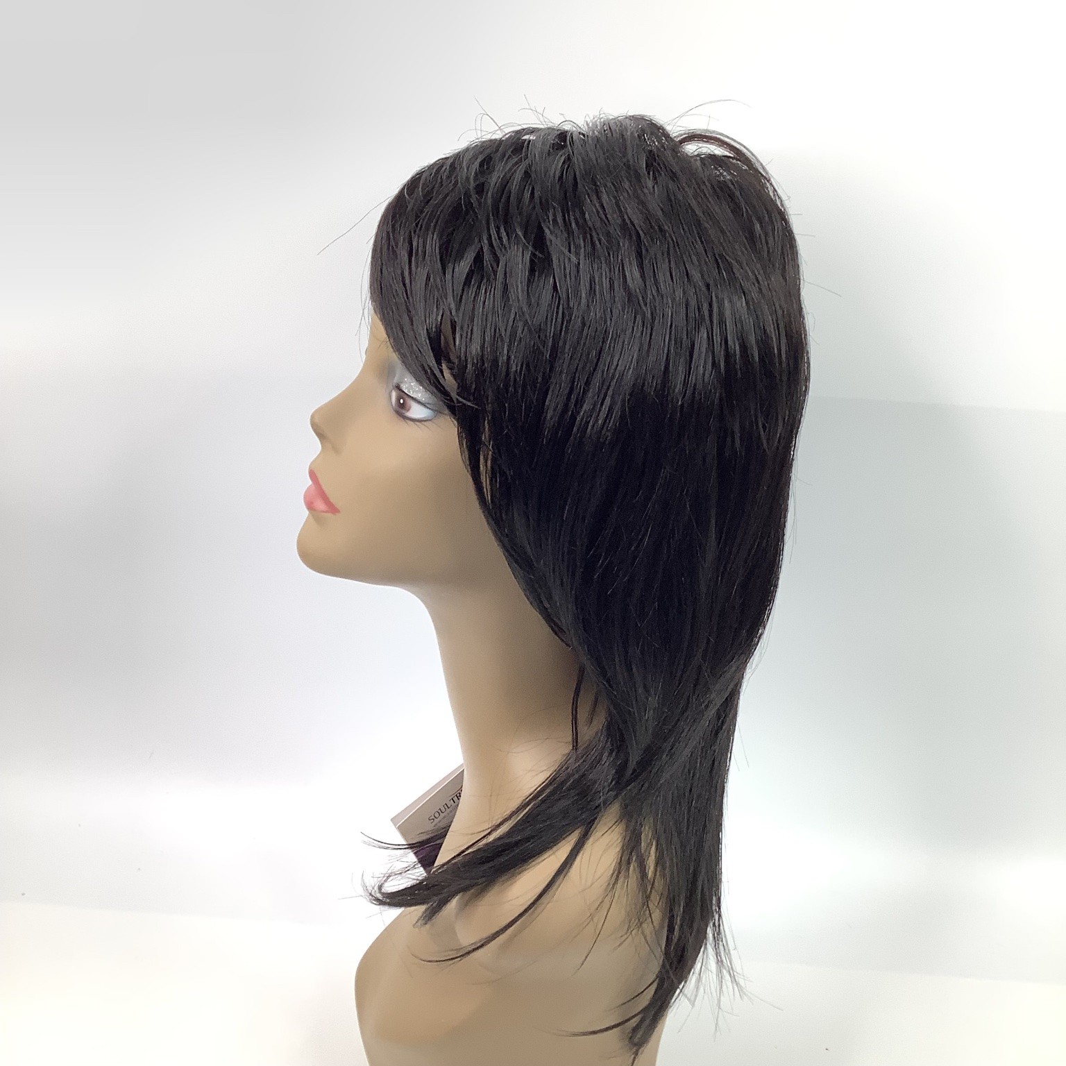 Soul Tress JONI Wig Synthetic Hair 1B Off Black Layered