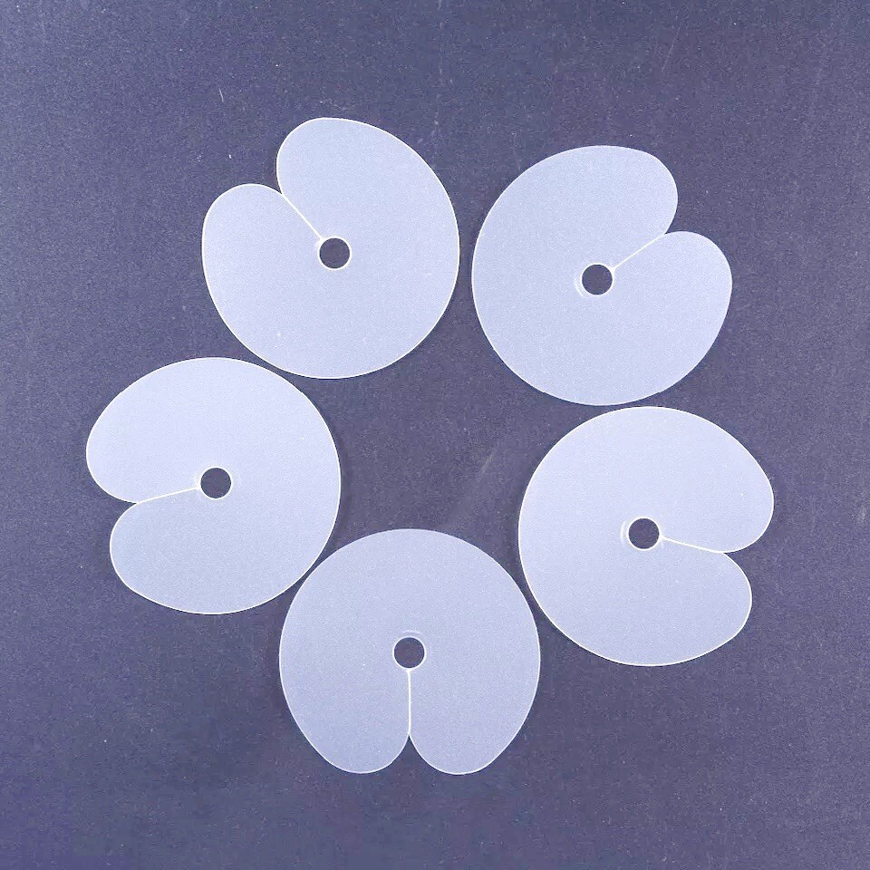 Heat Fusion Clear Scalp Protector Disk Without Scale