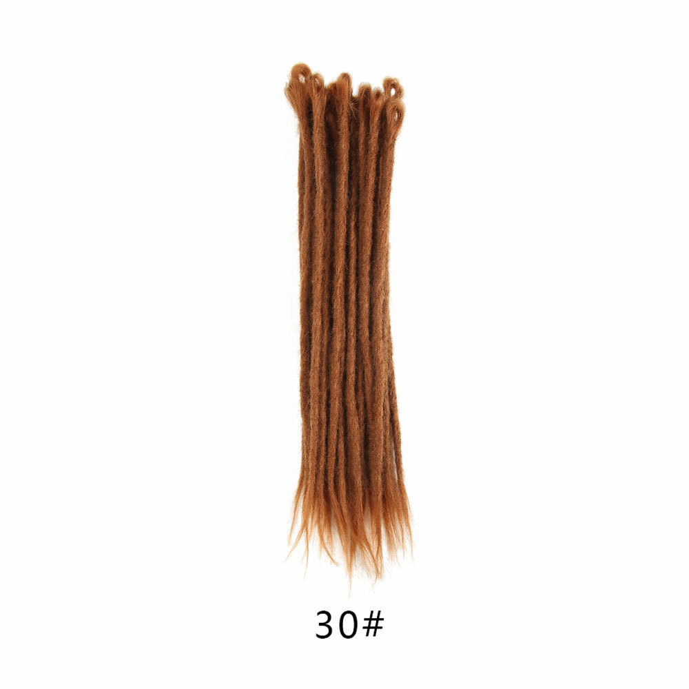 20in Ombre Dreadlocks Extensions Crochet Braiding Hair Dreads Locs Synthetic New