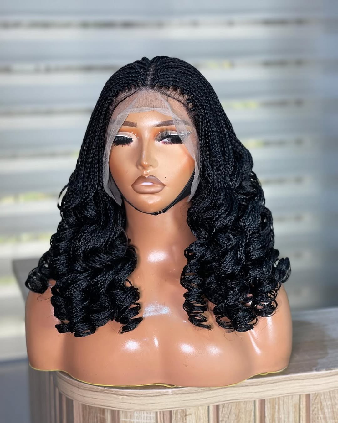 Cornrows Braided wig, Box Braid wig, Knotless Braided wig, wigs for Black women