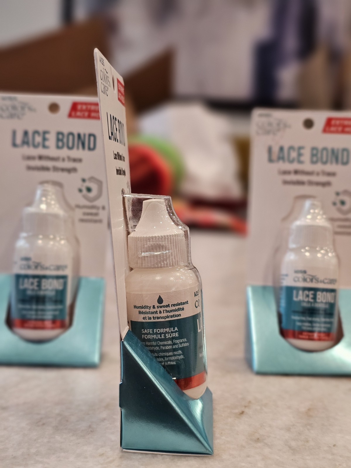 KISS Products Colors & Care Wig Lace Bond Glue – Extreme Hold – 1.1oz LOT OF 3