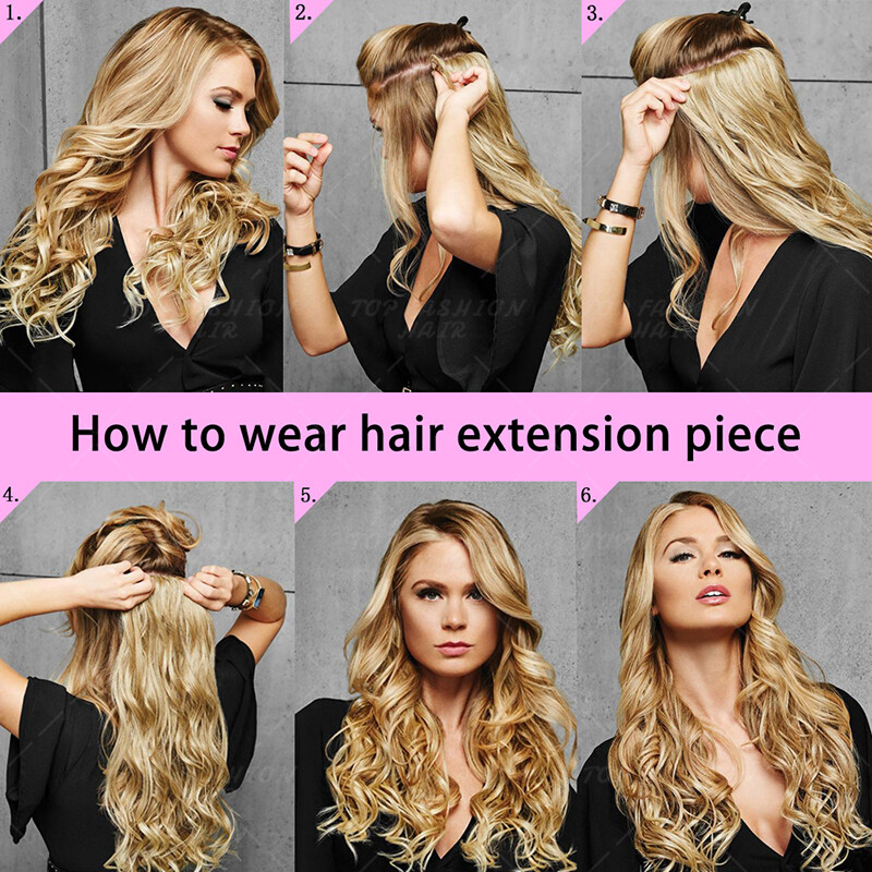 Clip in Remy Human Hair 100% Hair Extensions 8PCS Full Head Remi Weft 16″-24″