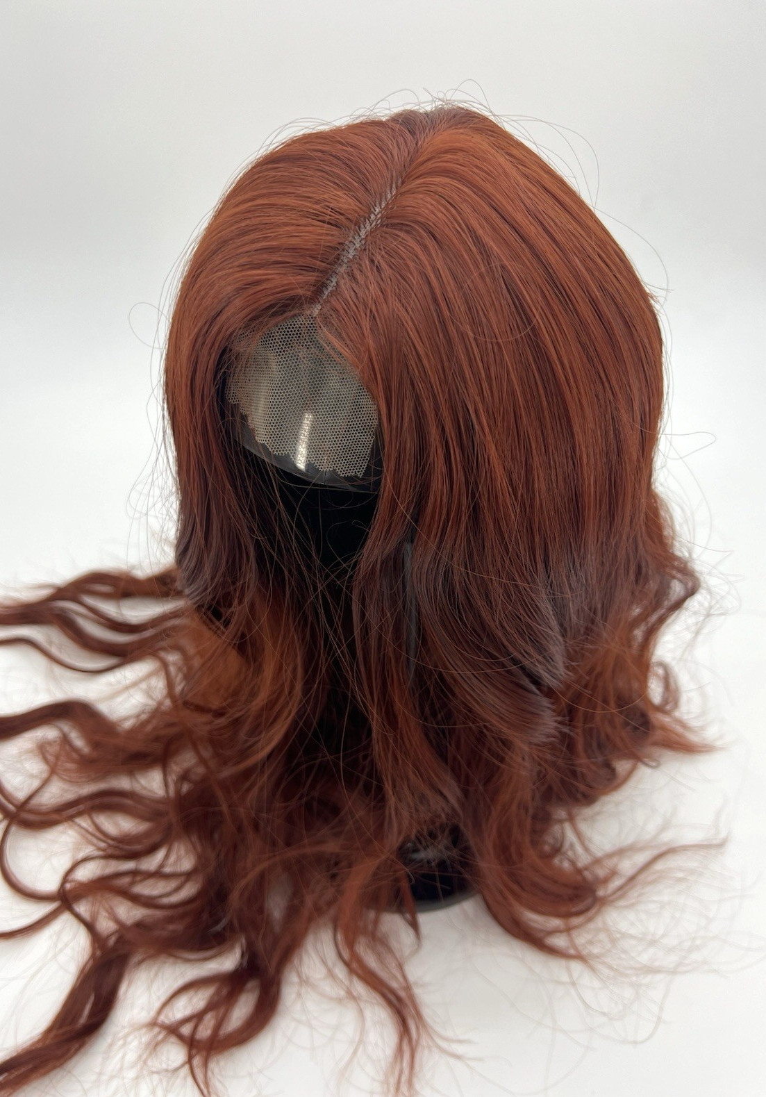 Auburn Long Curly Wavy 26in Premium Hair