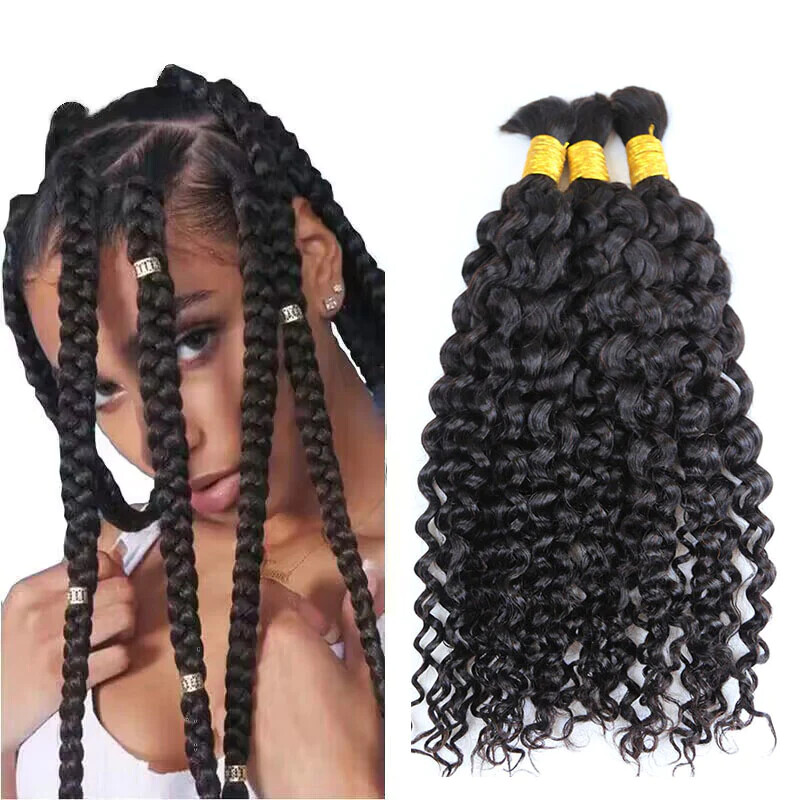 Bulk Mink Hair 22 Inch Best Quality Braids Human Hair In Body Wave 100g/PACK