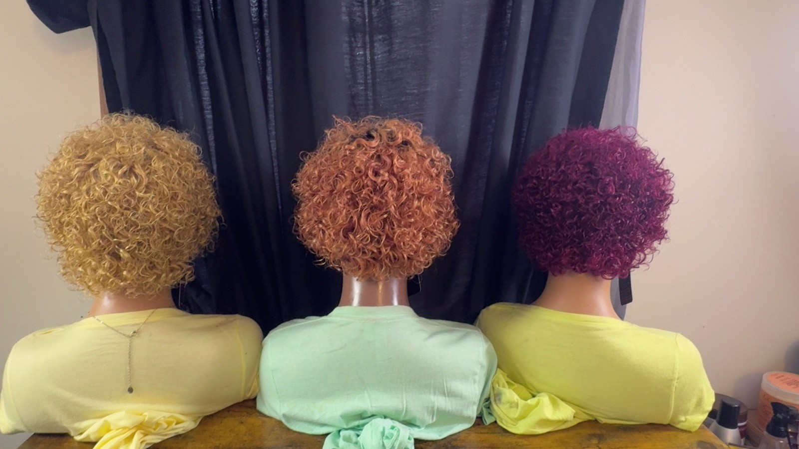Madeline Unit_Pixie Cut Custom Color 13X1 HD Lace Frontal Human Hair Wig