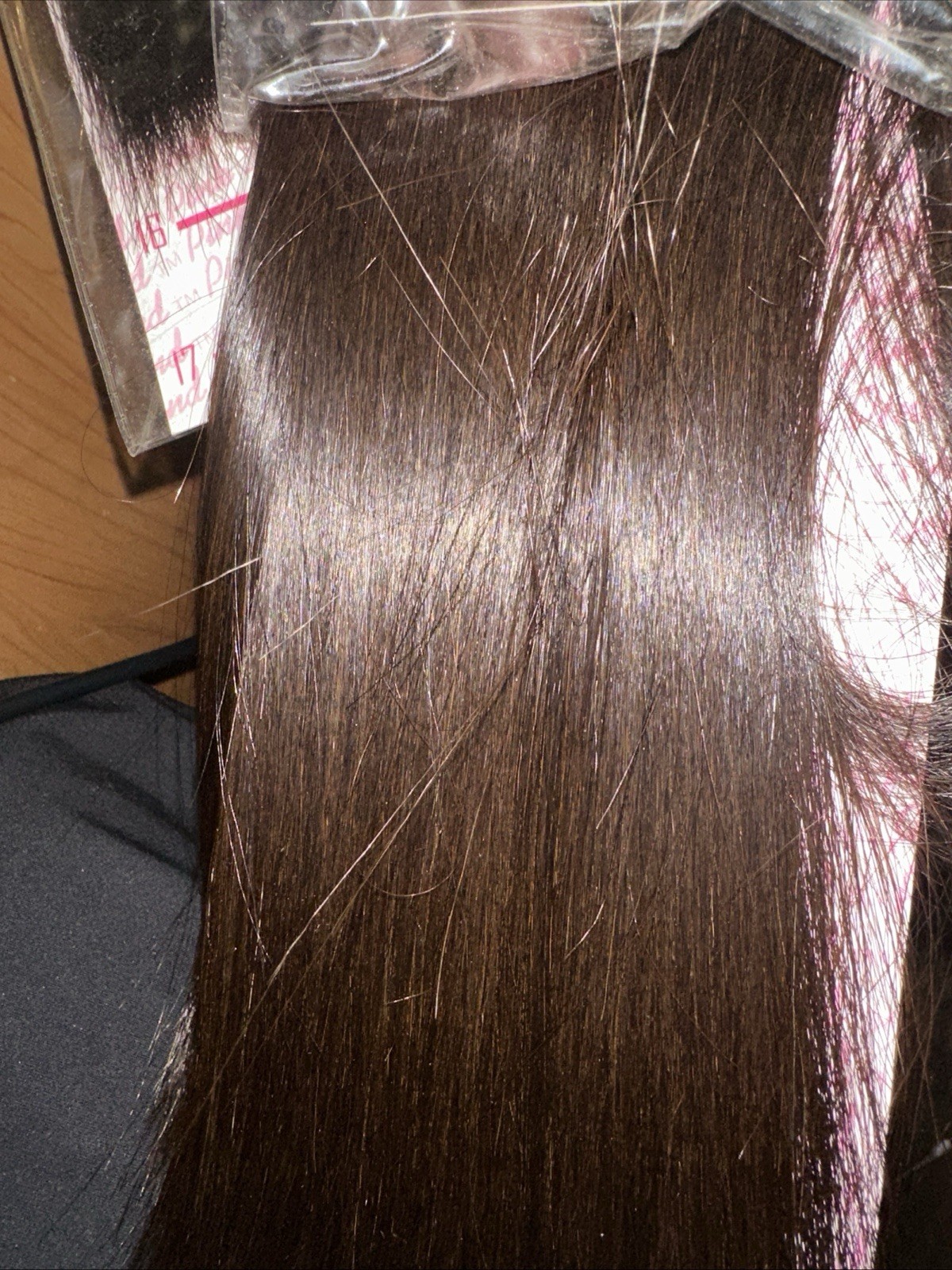 Pink Diamond Weaving Hair Dark Brown #2