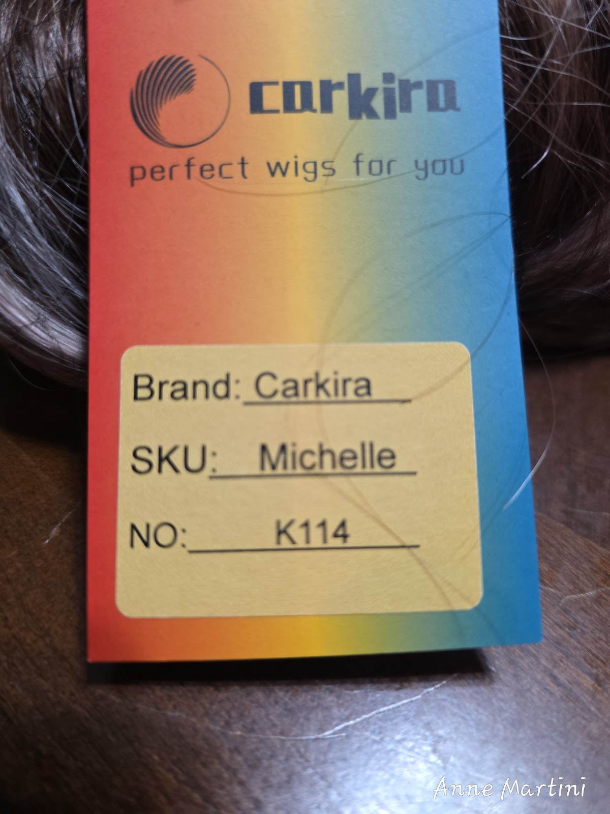 Carkira MICHELLE Lace Front Wavy Layered Wig Natural Gray/Medium Brown
