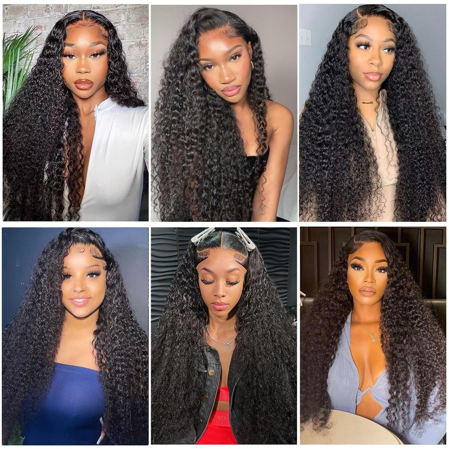 5×5 HD Lace Closure Wig – 24″ Deep Wave Human Hair, 180 Density, Pre-Plucked, Gl