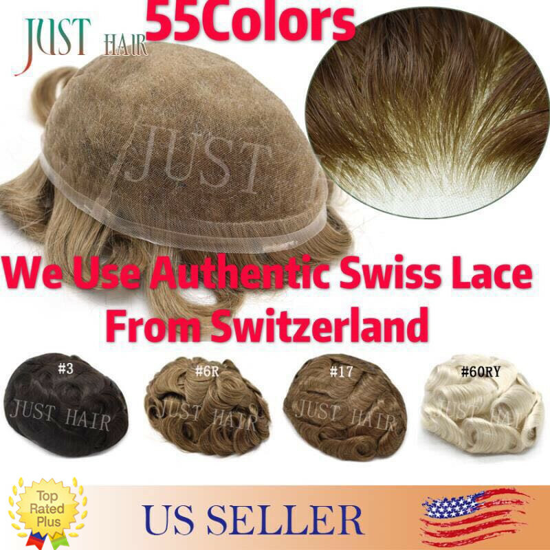 Natural Hairline French Lace Mens Toupee Full Lace Hairpieces Repalcement System
