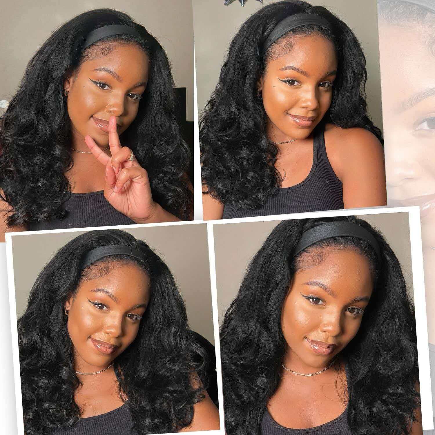 Afro Kinky Curly Wig for Women Black Full Heat Resistant Synthetic Cosplay Party