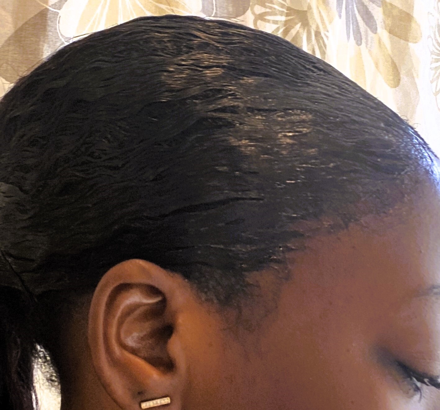 Instant hairline edges baby hair coverage