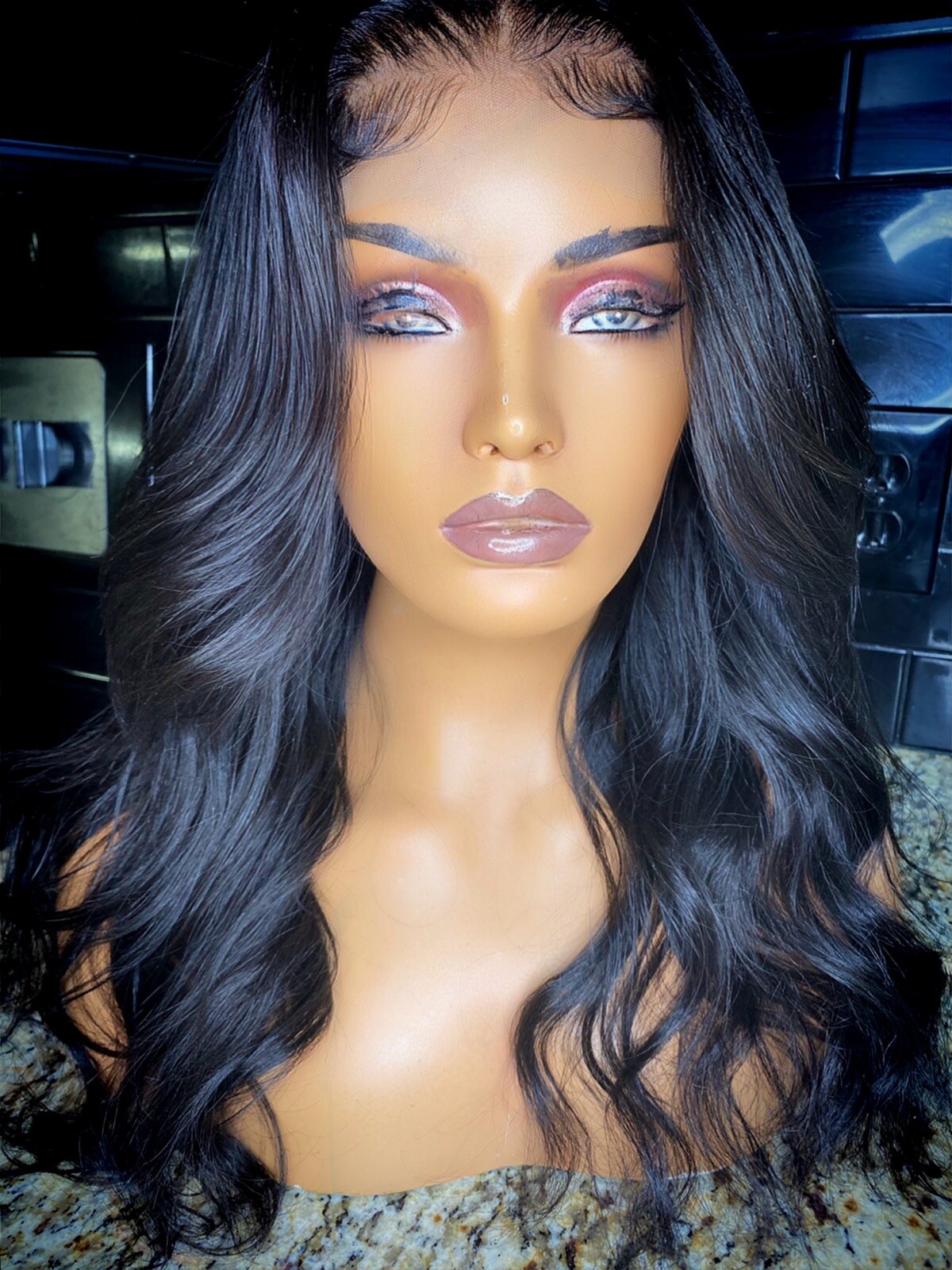 4×4 lace closure wig Glueless Pre-Plucked Fast Shipping