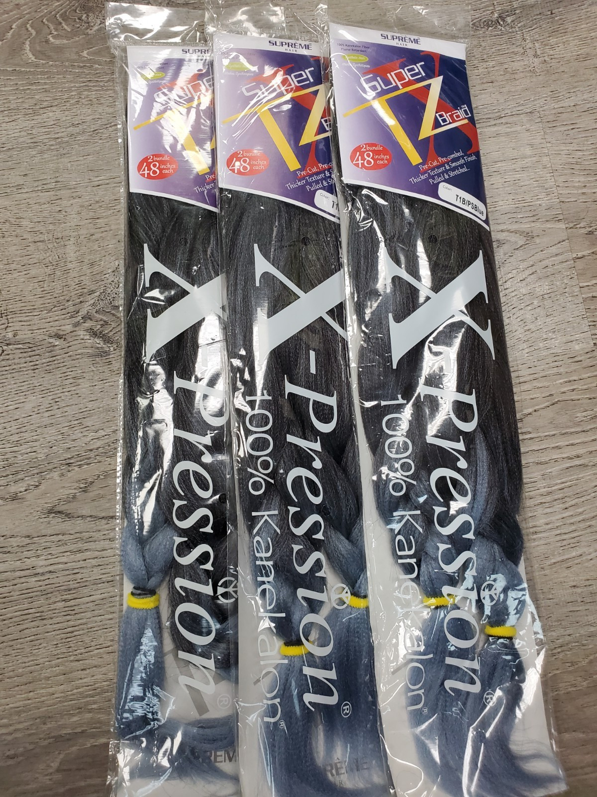 Supreme Super X TZ 2 Bundle 48” Synthetic Hair 100% Kanekalon [PACK OF 3]