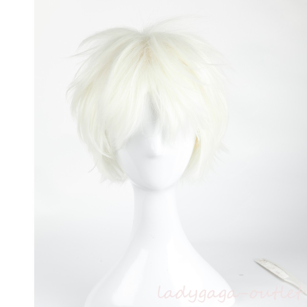 Unisex Cosplay Short Hair Wig Women Men Straight Halloween Party Costume Wigs US