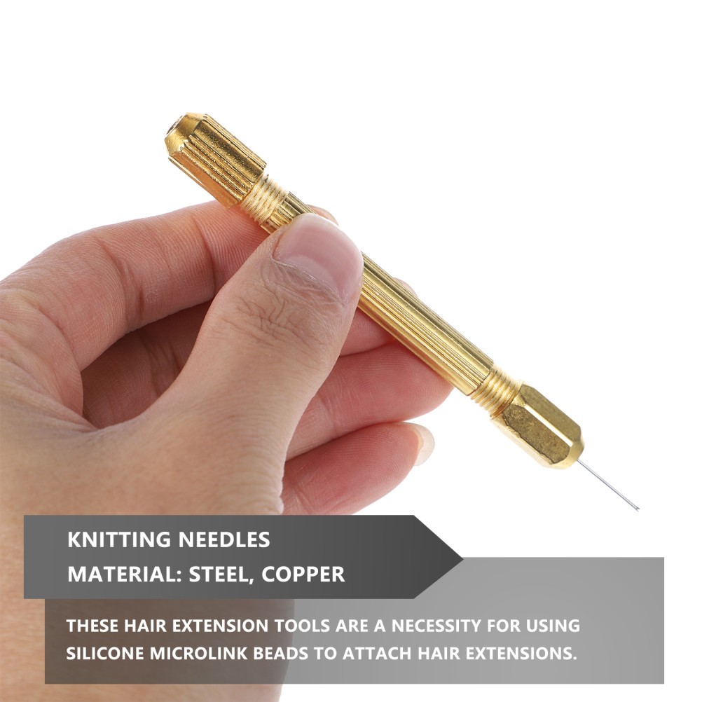 7 PCS Jewellery Making Kit Rooting Hair Tools Crochet Hook Needles