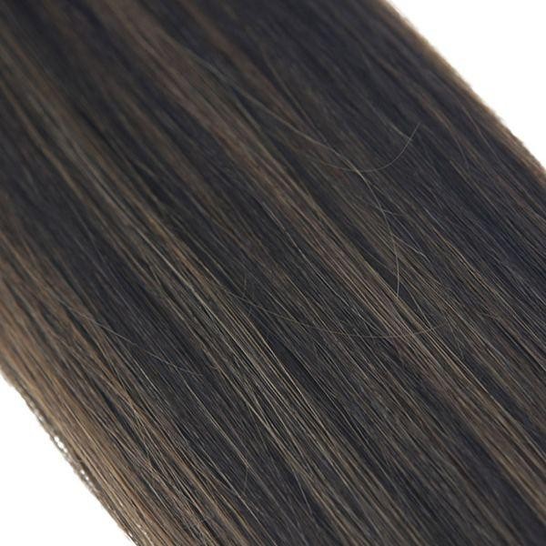 Sunny Hair WEFT 12in Balayage Brown Highlights Hair Extensions HW_2-2-6_12_70G4