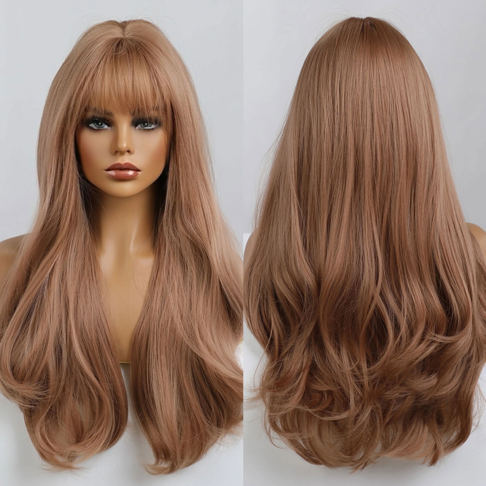 Long Body Wave Synthetic Hair Wigs for Women Fashion Cosplay Party Hair Wig
