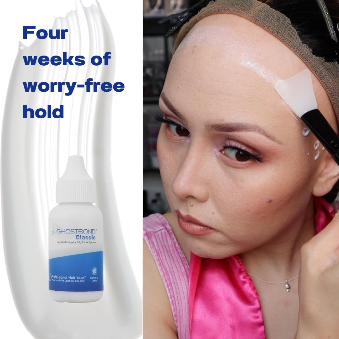 1.3oz GHOSTBOND Classic Wig Glue – Moisture Resistant, Safe for Sensitive Skin