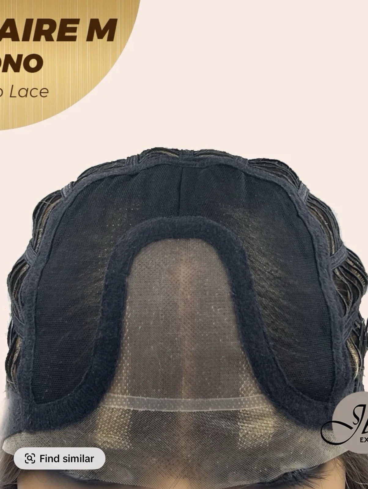 JBEXTENSIONS Claire Mono Part Wavy Hazelnut Shade