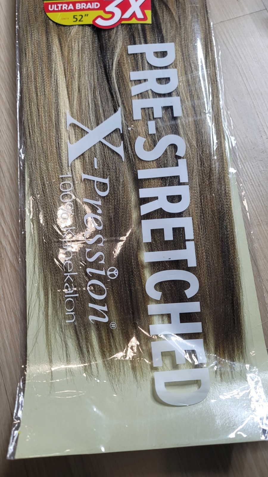 3 Pack Pre Stretched Braiding Hair 9X 52″ COLOR M2/27/613 X-Pression Outre
