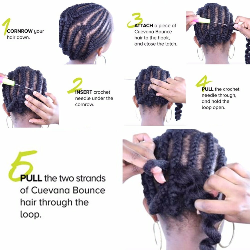 US Goddess Locs Deep Curly Faux Locs Dreadlocks Crochet Braids Hair Curly Ends