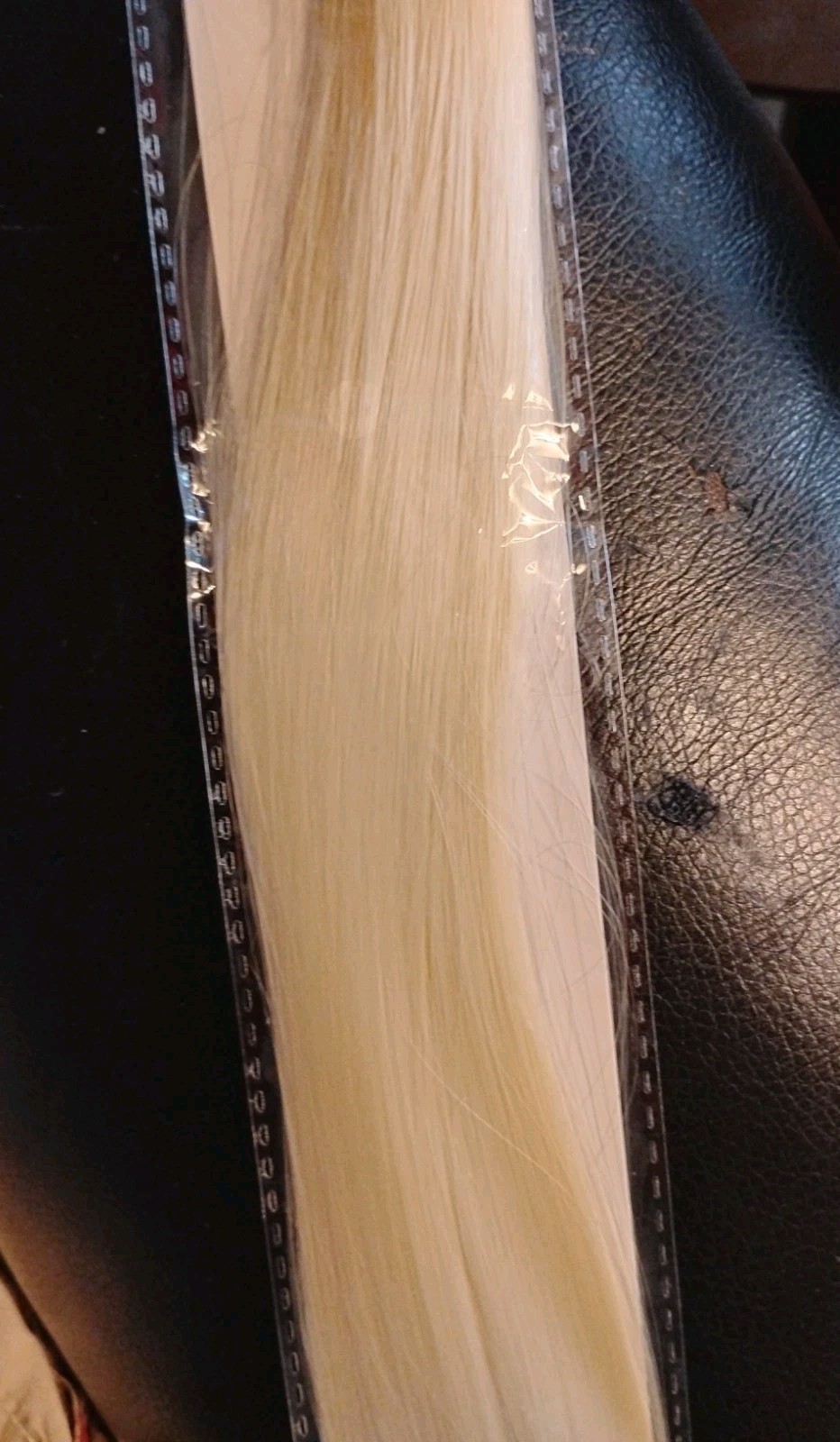 Real Remy 100% Human Hair Extensions Tape-In #613 Bleach Blonde 10 Pcs New