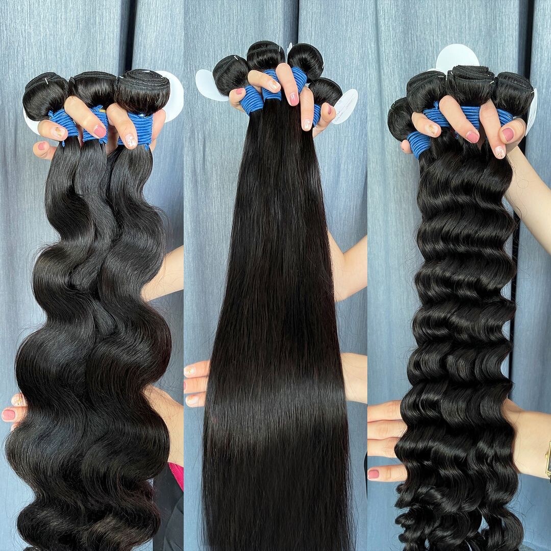 human hair extensions bundles bulk