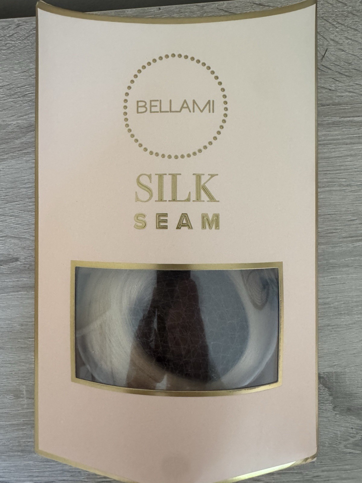 BELLAMI Silk Seam Clip-In Human Hair Rooted Walnut Brown/Ash Blonde 16″ 140g