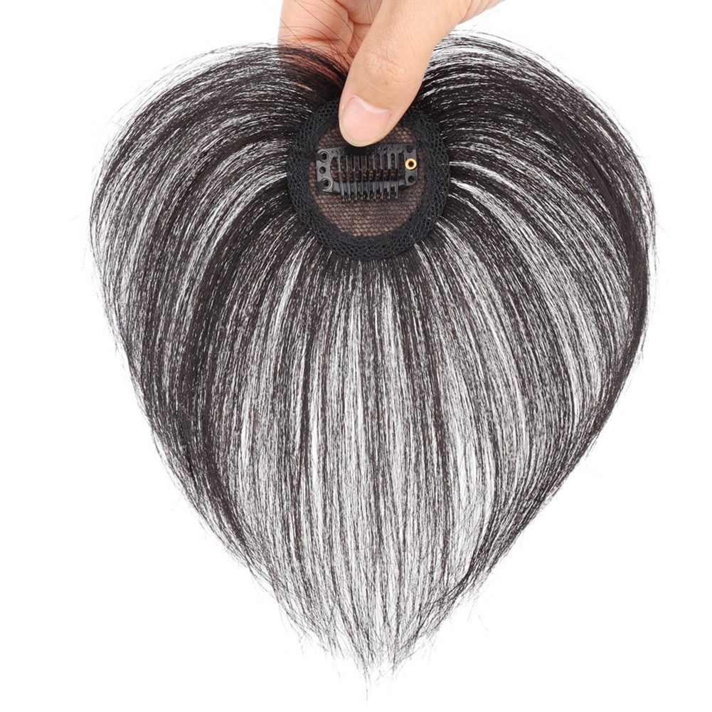 Silk Base Straight Clip In Human Hair Toppers For Loss Thin Hair Top Replacement