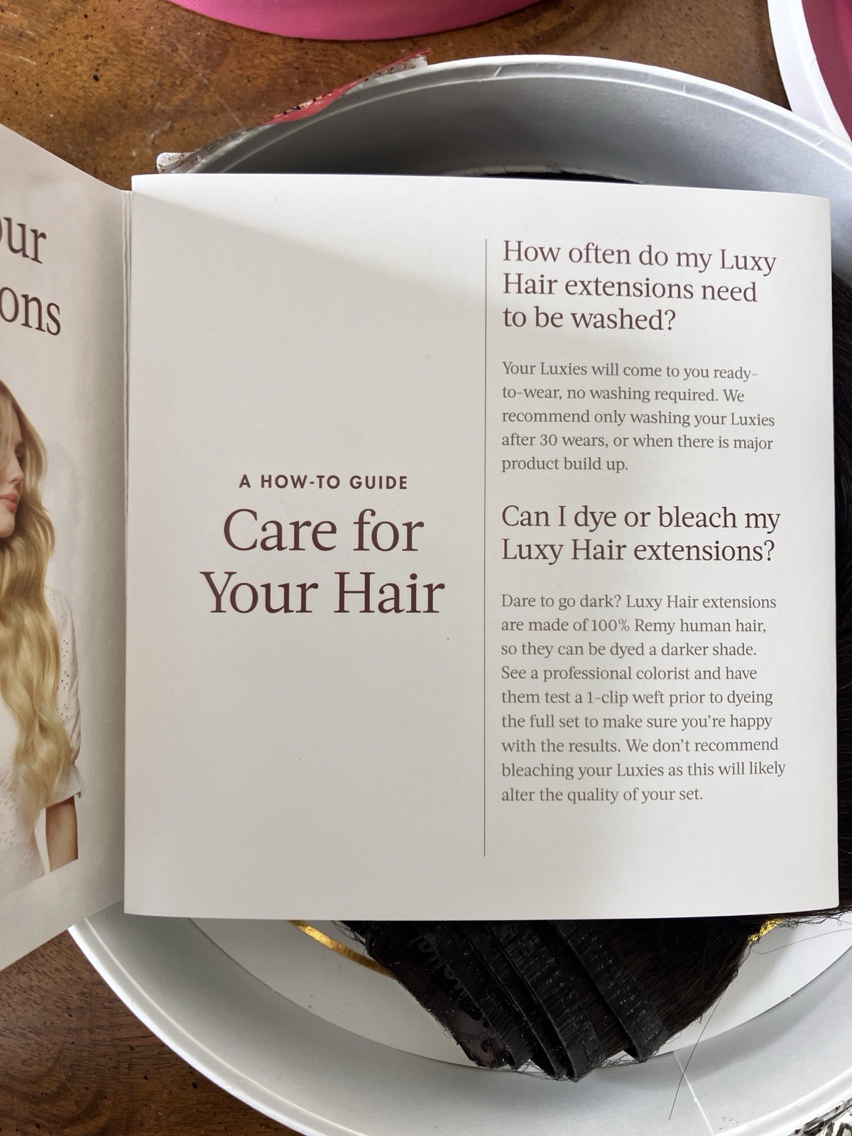 Luxy Seamless Hair Extensions 16in 140g Dark Brown NEW OPEN BOX