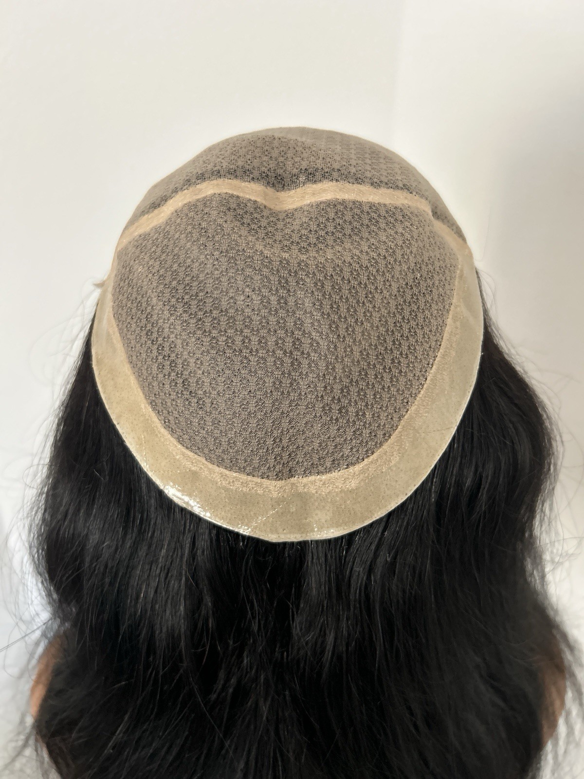8×10 22” Indian Human Hair Topper | Hair System | Natural Density | Clipless