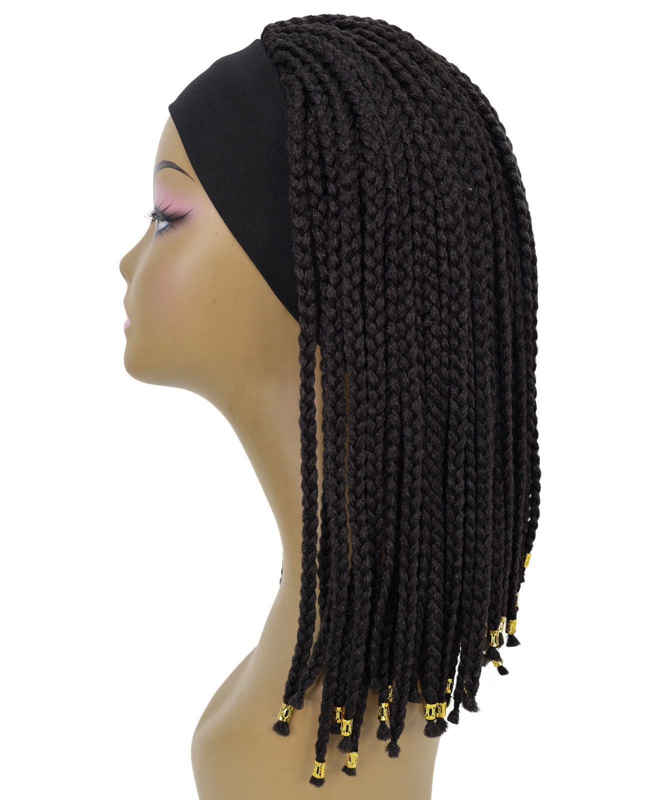 Isolde Easy Slip-On 15 Inch Shoulder-Length Braided Headband Hair Piece
