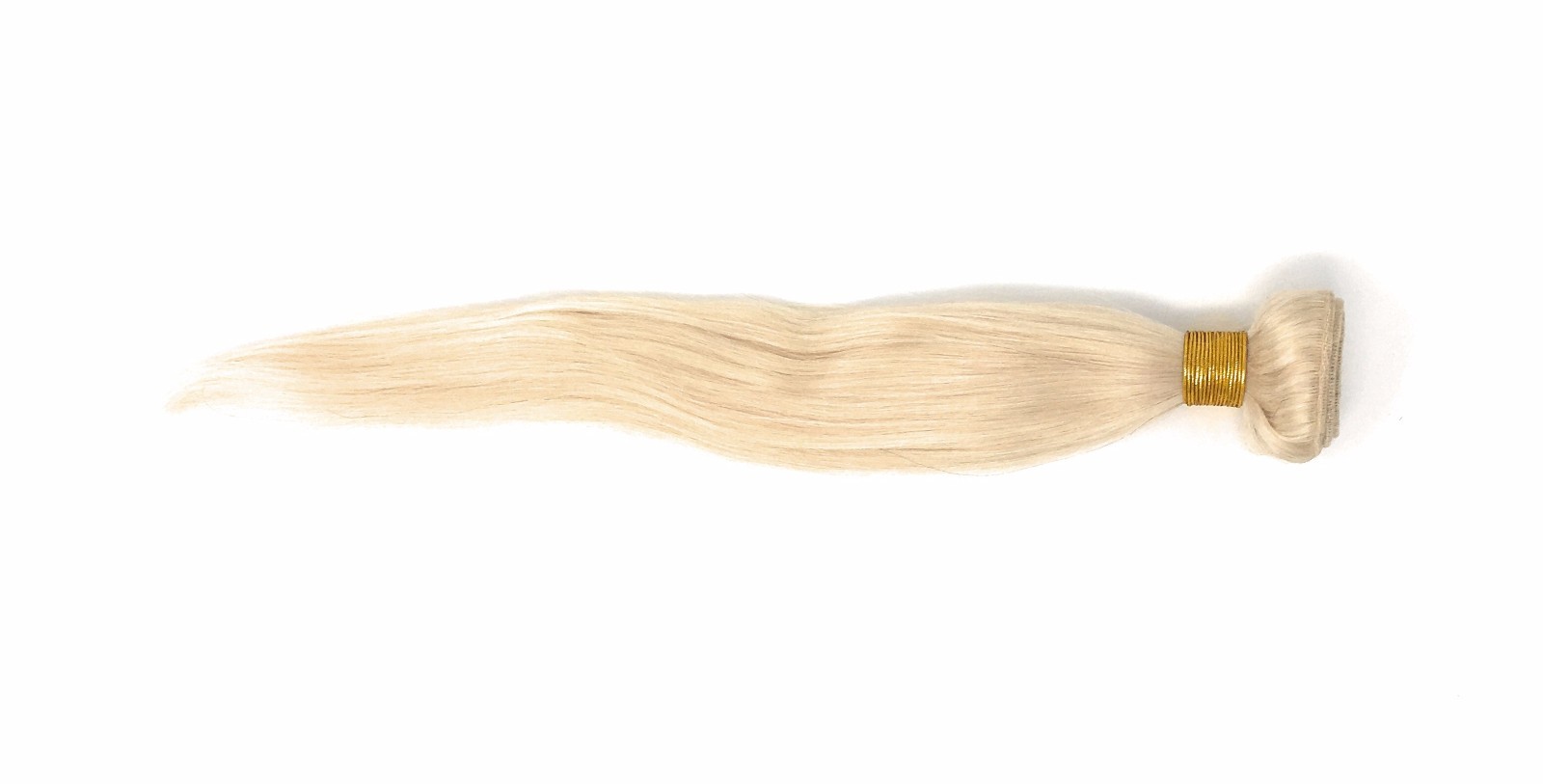 Platinum Blonde Straight WeavyTexture Highest Quality Sew In Virgin Human Hair