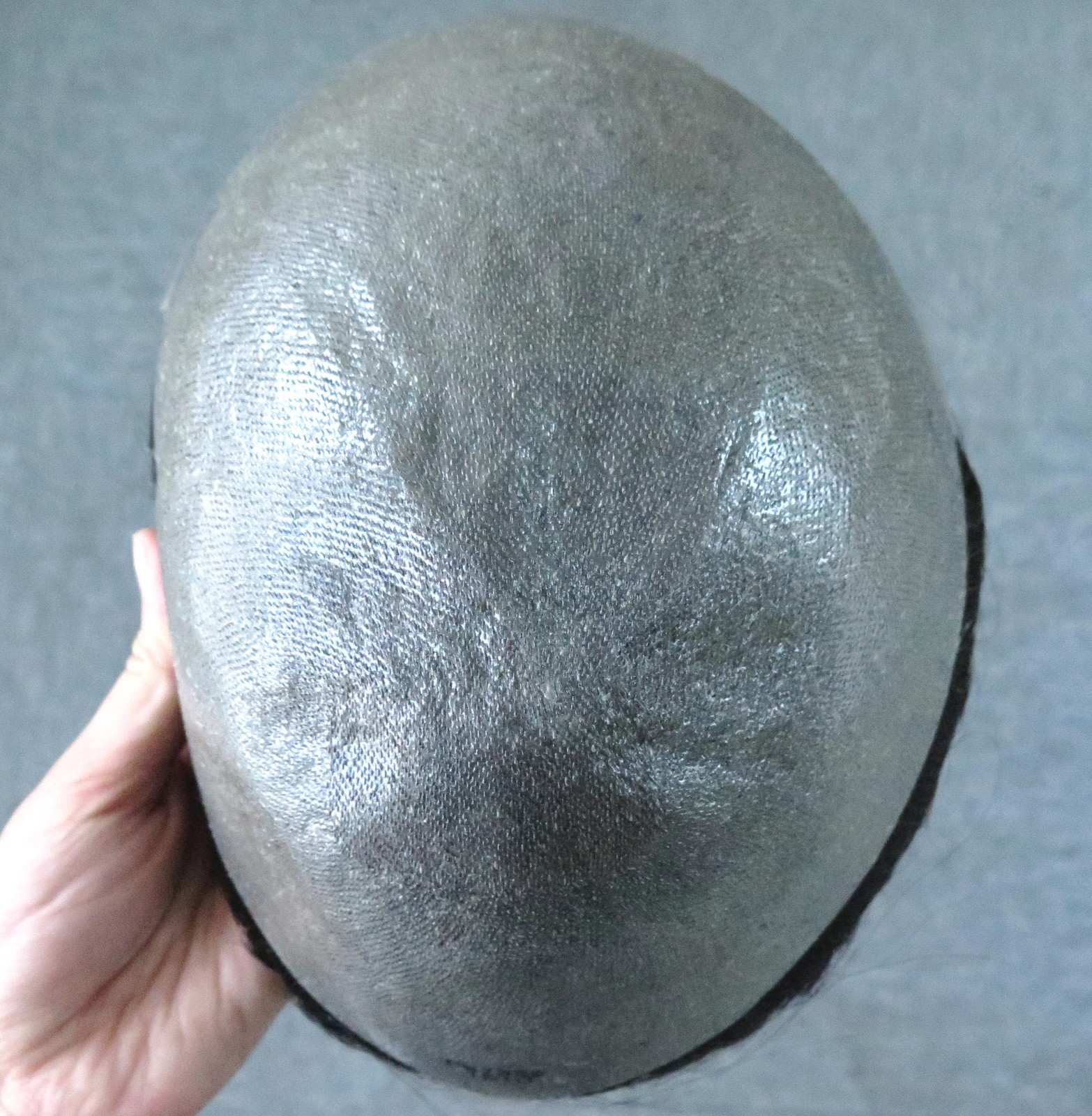 Mens Toupee Human Hair Replacement System 0.05mm Thin Poly Skin Hairpiece 8×10