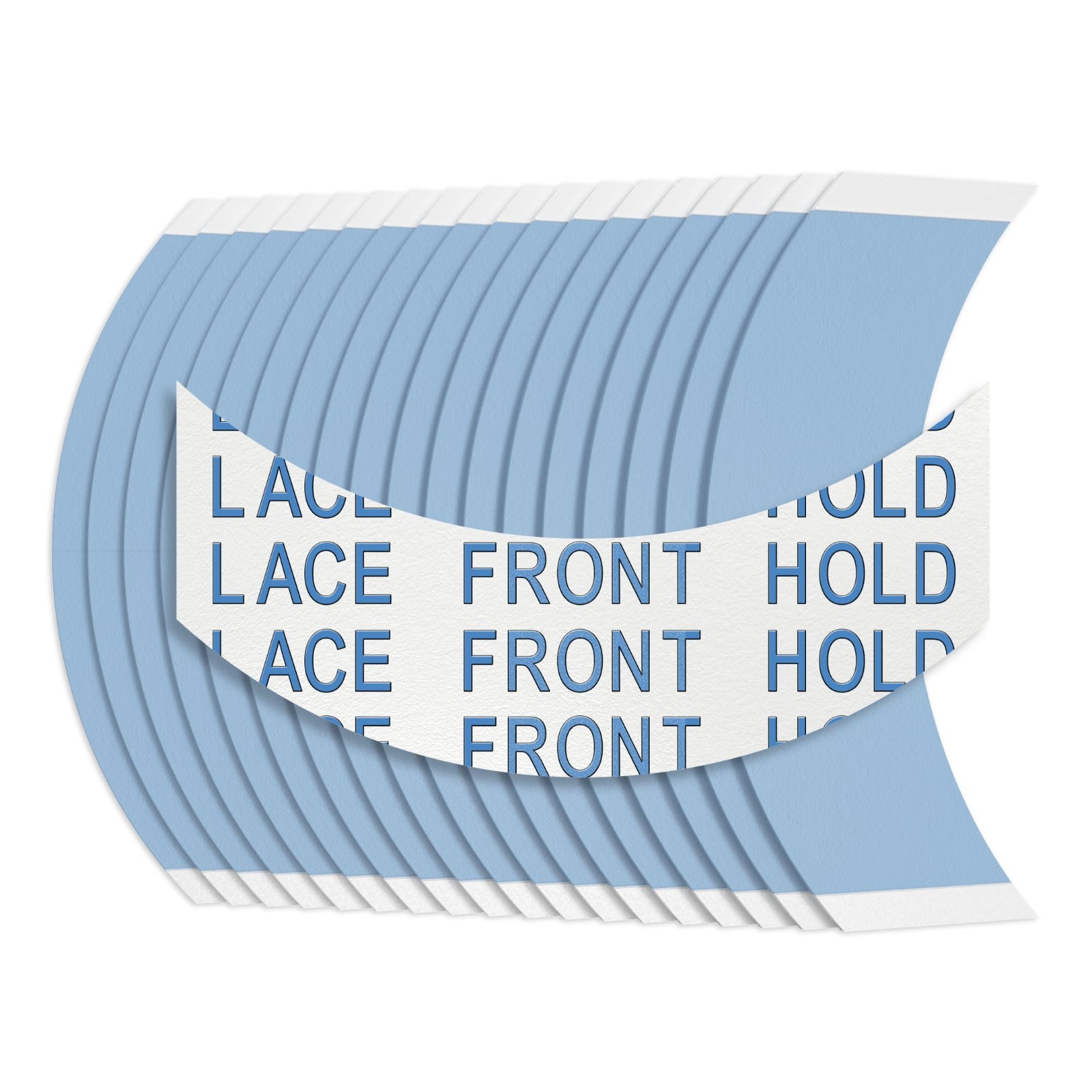 Premium Blue Lace Front Wig Tape – 108 Double-Sided Strips, Strong Waterproof Ho