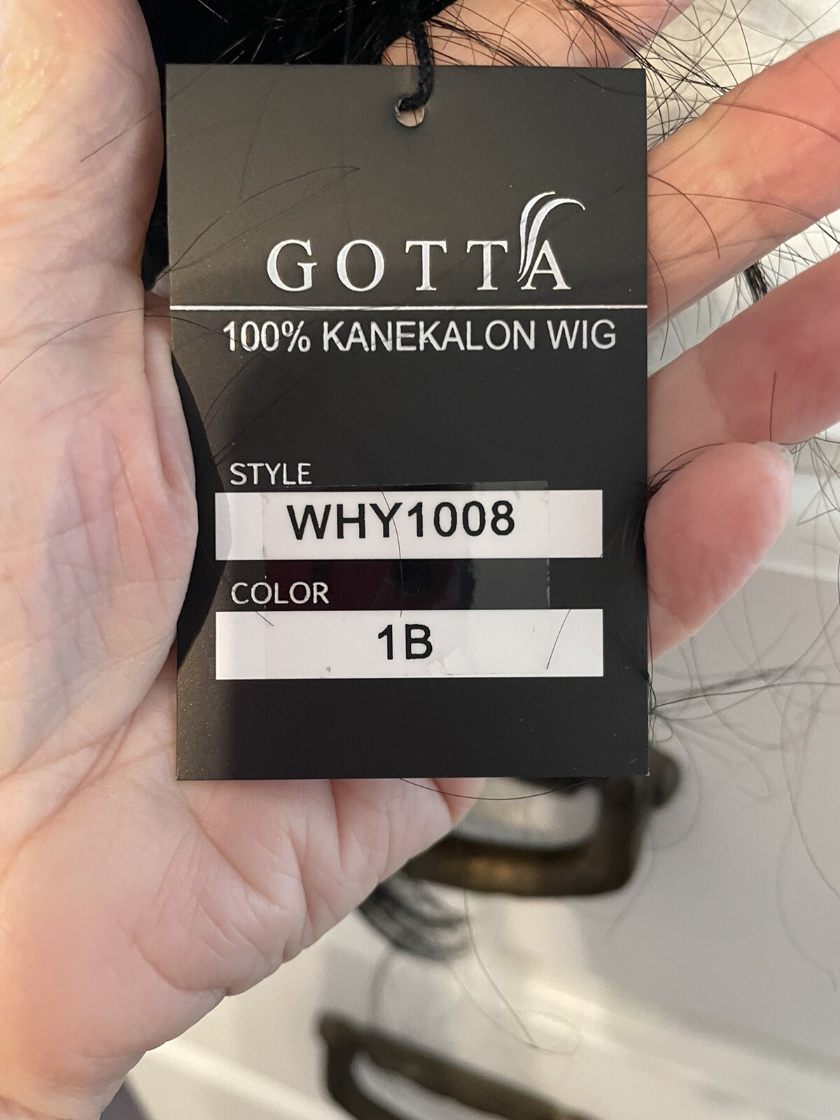 Gotta 100% Kanekalon Wig WHY 1008 1B