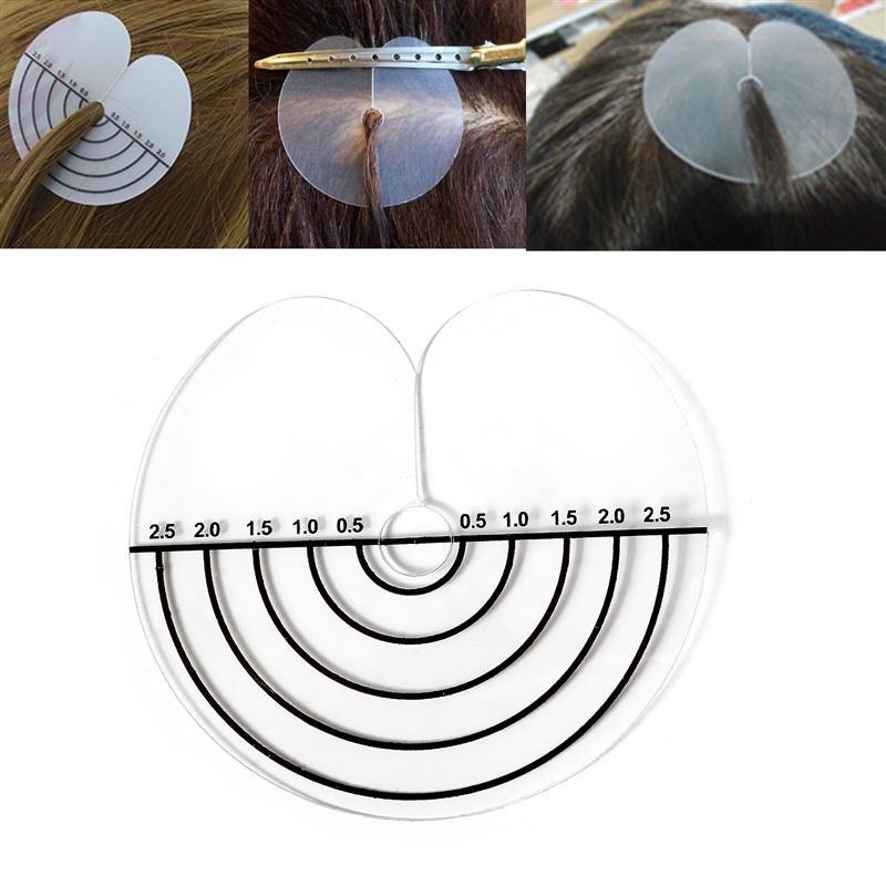 50pcs Heat Cover Guards Single Hole for Fusion Protector for Hair Extensio