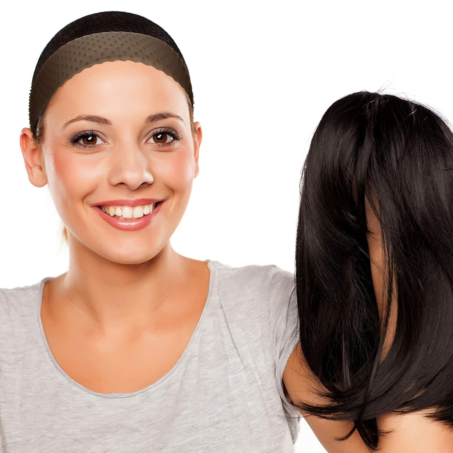 2 Pcs Silicone Wig Grip Band Snatch Proof Wig Band No Slip Silicone Headband Bul