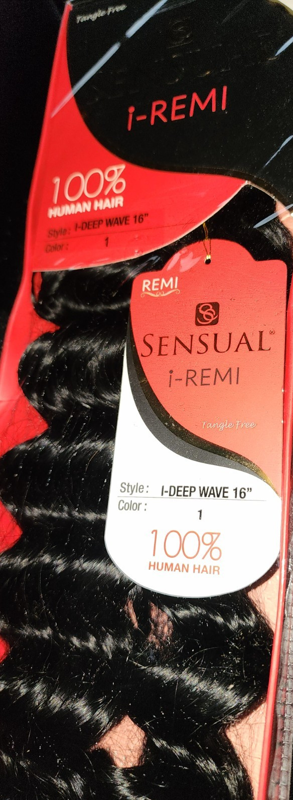 Sensual Collection Weaving 100% Human Hair RED PACK Deep Wave