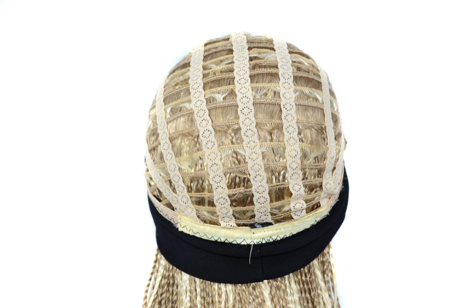 Box Braided Headband Wig for Black Women 18″ Synthetic Full Braids Wig Wrap Wig