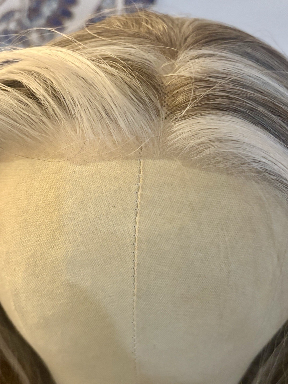 Luxury Free Part Monofilament Synthetic Heat safe Blonde Mix By Chic lifestyle