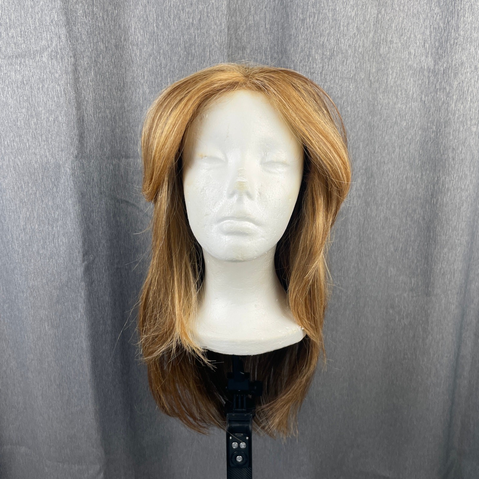 Sensationel Empress Dark Brown Layered Bangs Lace Front Hair Wig