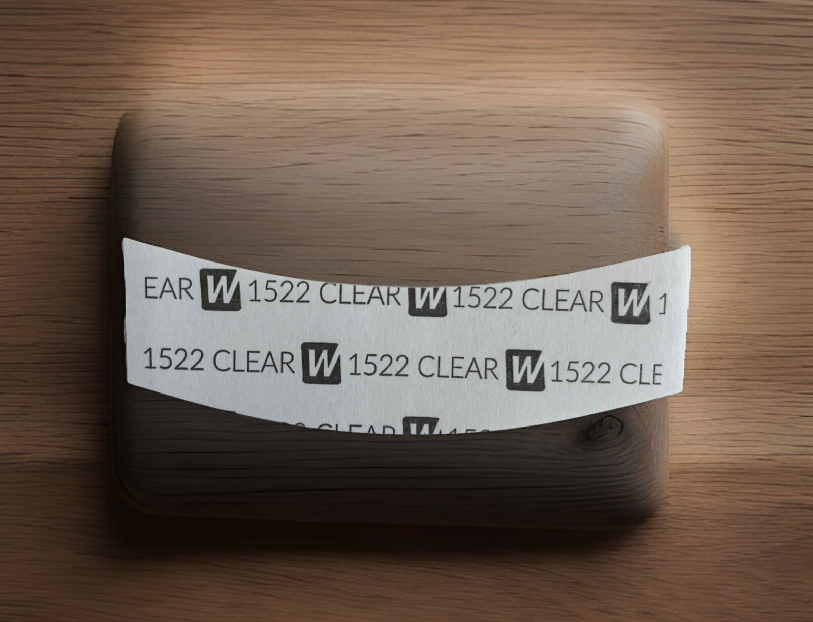 Walker Tape 3M 1522 Clear C Contour Double-Sided Tape 216 Piece Poly Wig Toupee.