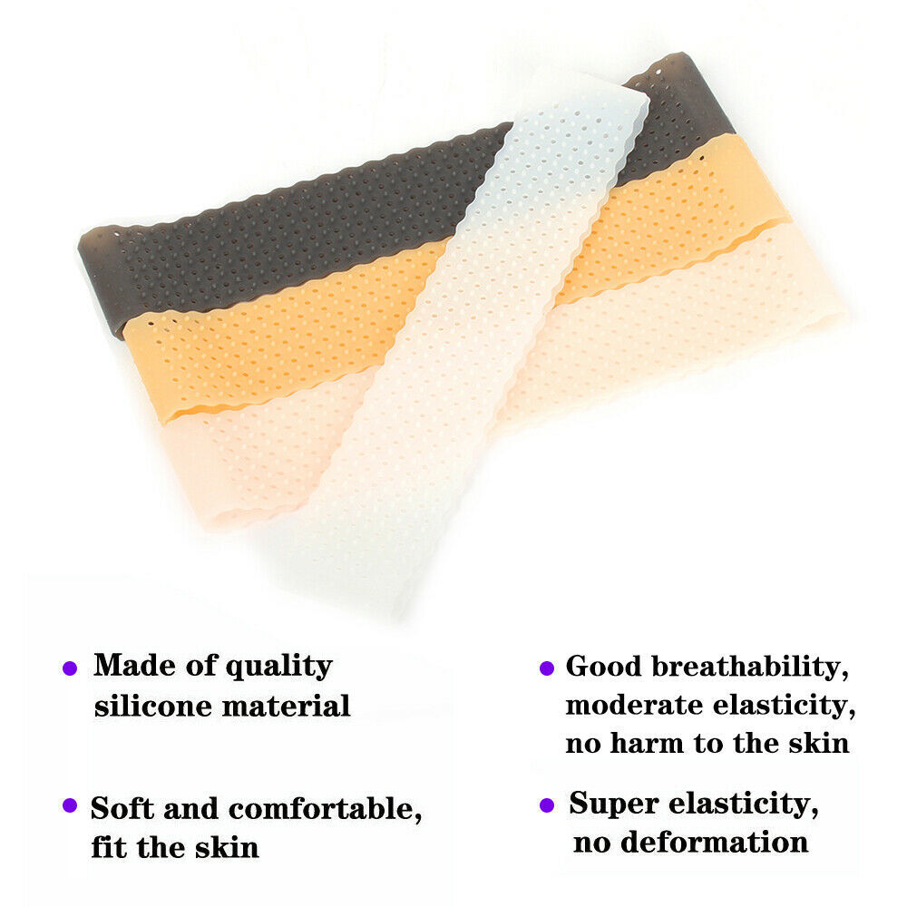UatarBeauty Wig Grip Flexible Silicone Headband 2pcs Scarf Head Hair Band