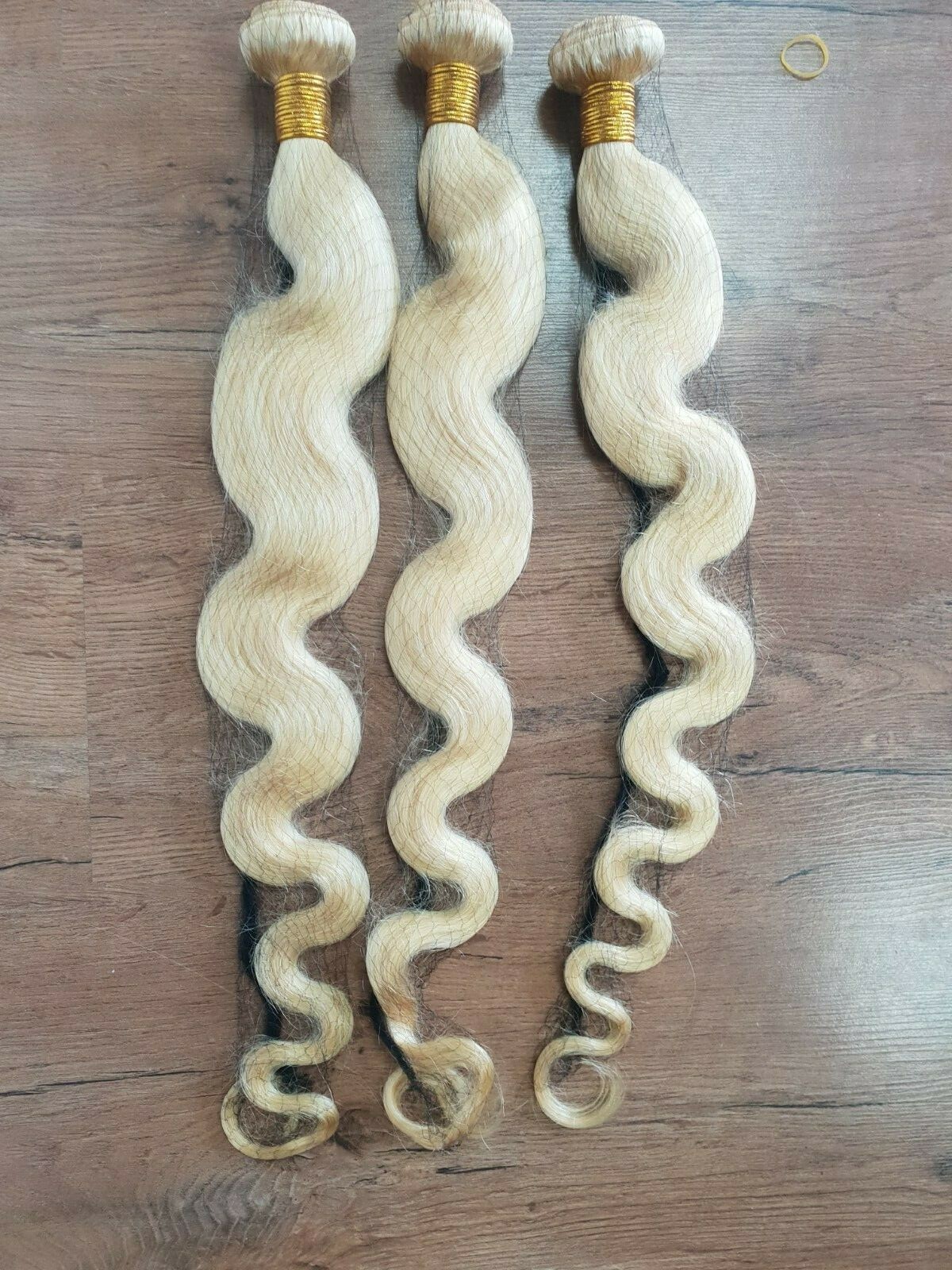 12A 100% PURE BLONDE 613# BRAZILIAN HUMAN HAIR BODY WAVE 30+30+30 300g 3BUNDLES